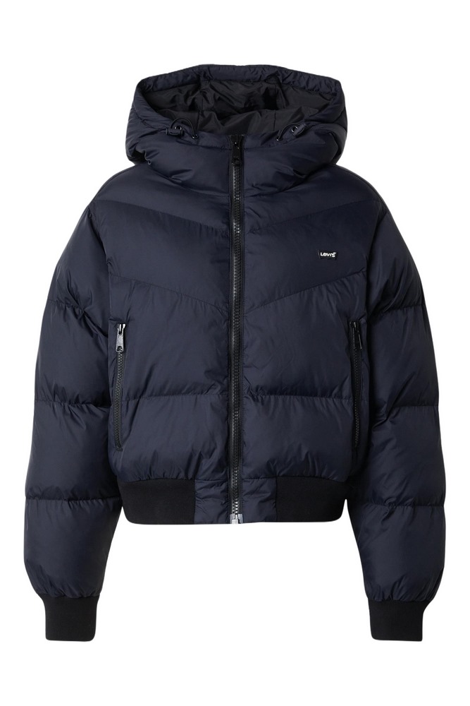 LEVIS NOE WESTERN CROP PUFFER JACKET ΜΠΟΥΦΑΝ ΓΥΝΑΙΚΕΙΟ NAVY