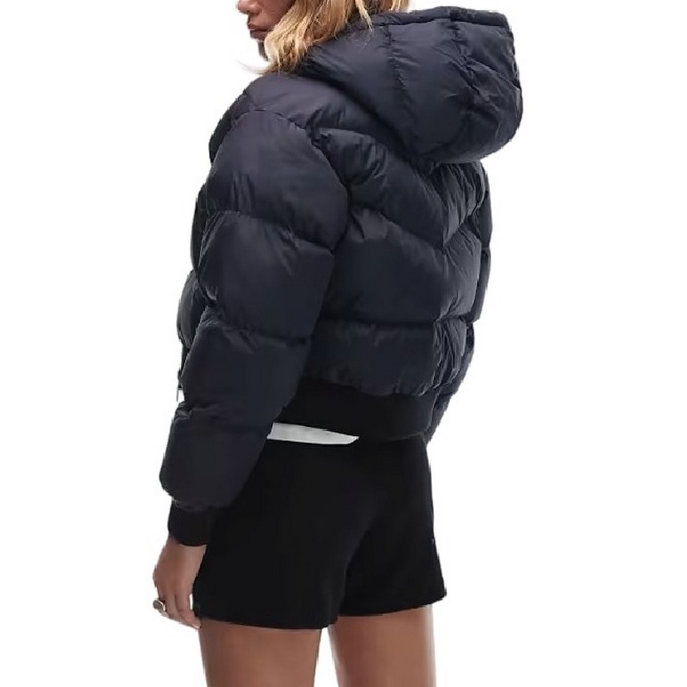 LEVIS NOE WESTERN CROP PUFFER JACKET ΜΠΟΥΦΑΝ ΓΥΝΑΙΚΕΙΟ NAVY