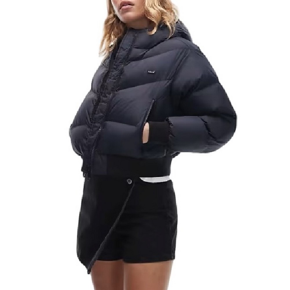 LEVIS NOE WESTERN CROP PUFFER JACKET ΜΠΟΥΦΑΝ ΓΥΝΑΙΚΕΙΟ NAVY