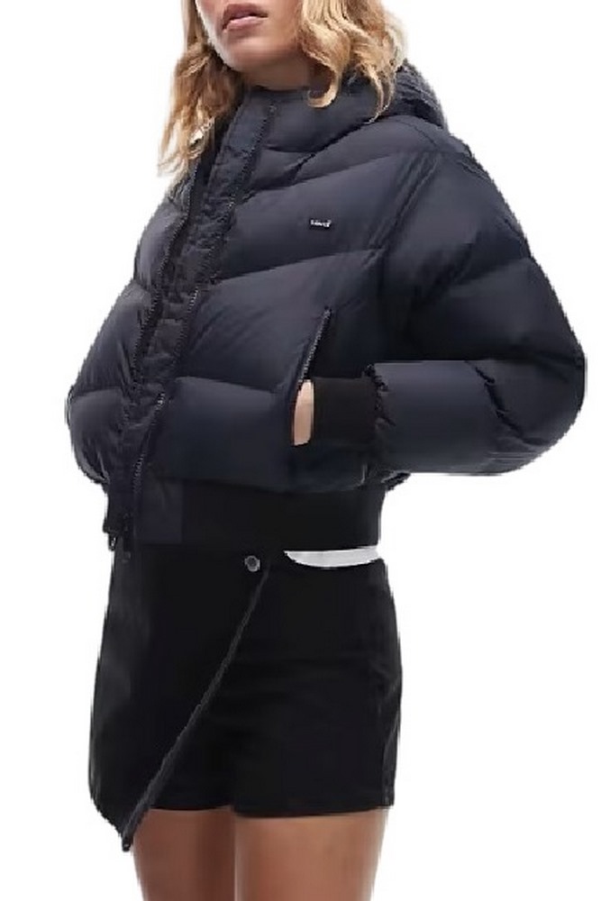 LEVIS NOE WESTERN CROP PUFFER JACKET ΜΠΟΥΦΑΝ ΓΥΝΑΙΚΕΙΟ NAVY