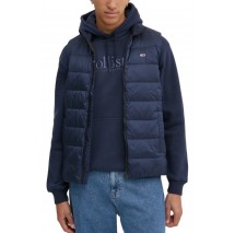 TOMMY JEANS  LT DOWN VEST EXT ΓΙΛΕΚΟ ΜΠΟΥΦΑΝ ΑΝΔΡΙΚΟ DARK NAVY