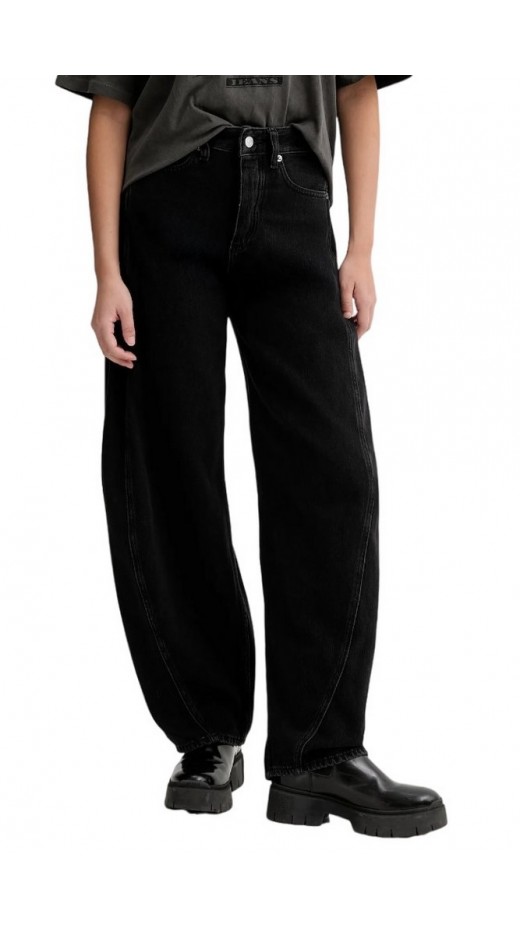 TOMMY JEANS MID RISE BARREL JEAN EI4086 ΤΖΙΝ ΠΑΝΤΕΛΟΝΙ ΓΥΝΑΙΚΕΙΟ DENIM BLACK