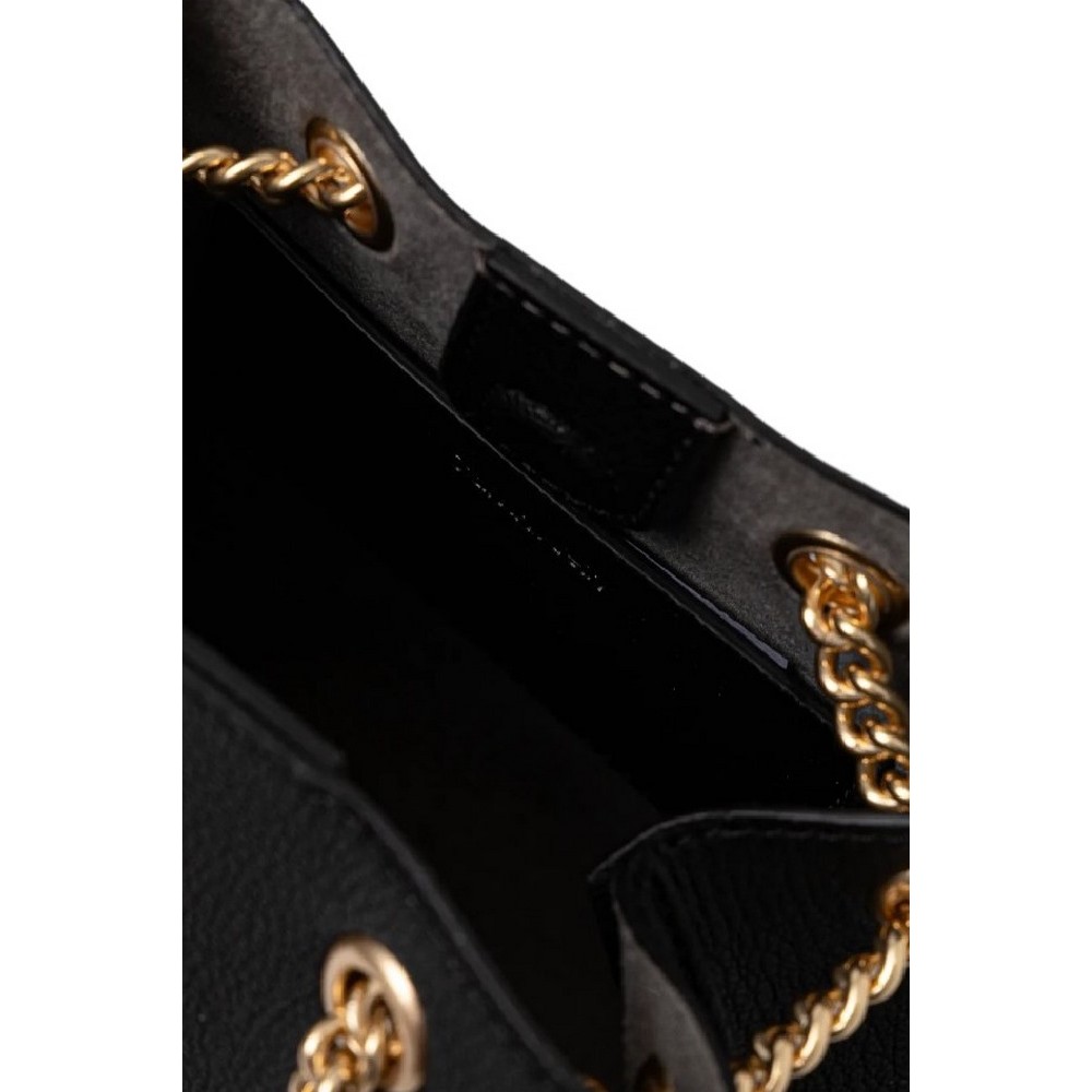 CALVIN KLEIN MNML MNGRM CHN BCKT ΤΣΑΝΤΑ ΓΥΝΑΙΚΕΙΑ BLACK