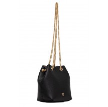 CALVIN KLEIN MNML MNGRM CHN BCKT ΤΣΑΝΤΑ ΓΥΝΑΙΚΕΙΑ BLACK