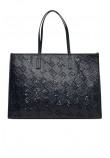 TOMMY HILFIGER CITY TOTE MONO ΤΣΑΝΤΑ ΓΥΝΑΙΚΕΙΑ BLACK