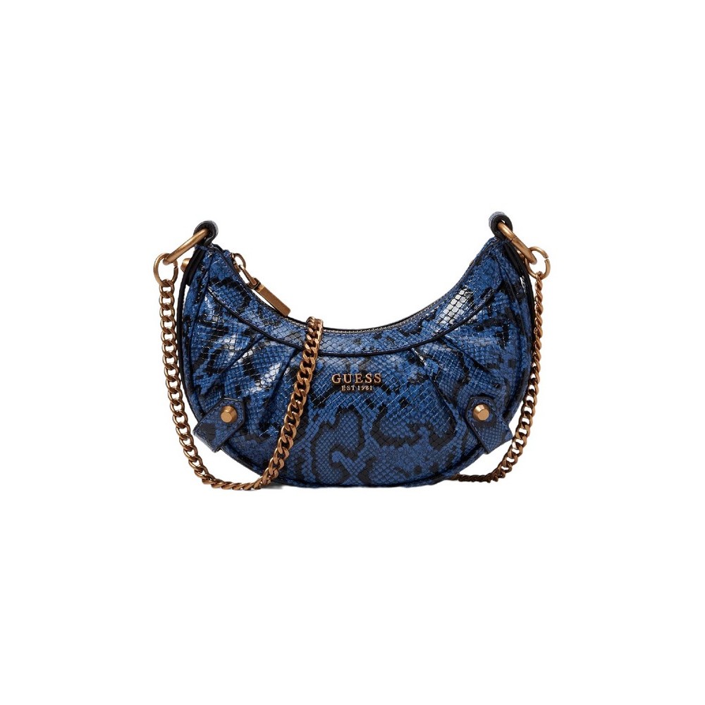 GUESS CLELIA CROSSBODY TOP ΤΣΑΝΤΑ ΓΥΝΑΙΚΕΙΑ BLUE