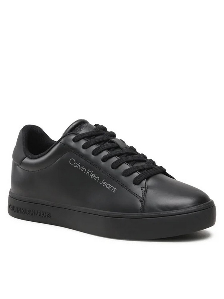 CALVIN KLEIN JEANS CLASSIC CUPSOLE LACEUP LTH ΠΑΠΟΥΤΣΙ ΑΝΔΡΙΚΟ BLACK