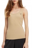 GUESS COLETTE RIB TANK ΤΟΠ ΓΥΝΑΙΚΕΙΟ NUDE