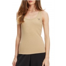 GUESS COLETTE RIB TANK ΤΟΠ ΓΥΝΑΙΚΕΙΟ NUDE