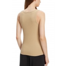 GUESS COLETTE RIB TANK ΤΟΠ ΓΥΝΑΙΚΕΙΟ NUDE