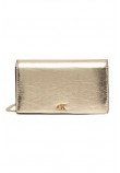 CALVIN KLEIN METALLIC WALLET ON CHAIN ΤΣΑΝΤΑ ΓΥΝΑΙΚΕΙΑ GOLD