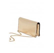 CALVIN KLEIN METALLIC WALLET ON CHAIN ΤΣΑΝΤΑ ΓΥΝΑΙΚΕΙΑ GOLD