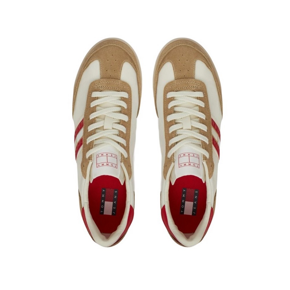 TOMMY JEANS RETRO RUNNER CLEATED ΠΑΠΟΥΤΣΙ ΓΥΝΑΙΚΕΙΟ TAN