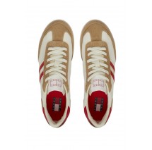 TOMMY JEANS RETRO RUNNER CLEATED ΠΑΠΟΥΤΣΙ ΓΥΝΑΙΚΕΙΟ TAN