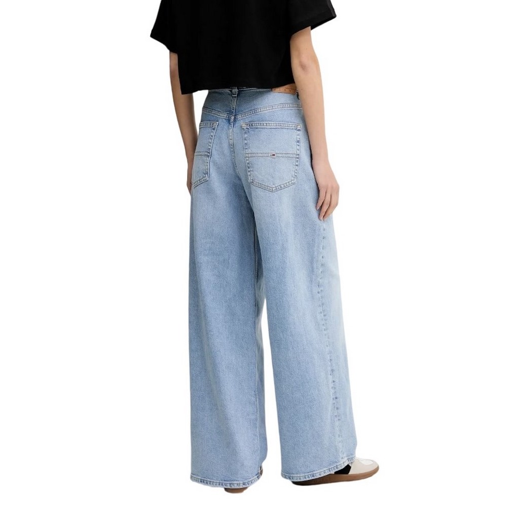 TOMMY JEANS CHARLIE MR LOOSE WD BI0112 ΠΑΝΤΕΛΟΝΙ ΓΥΝΑΙΚΕΙΟ DENIM LIGHT