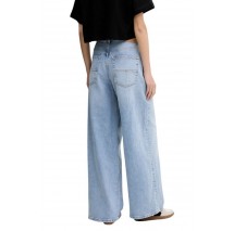 TOMMY JEANS CHARLIE MR LOOSE WD BI0112 ΠΑΝΤΕΛΟΝΙ ΓΥΝΑΙΚΕΙΟ DENIM LIGHT