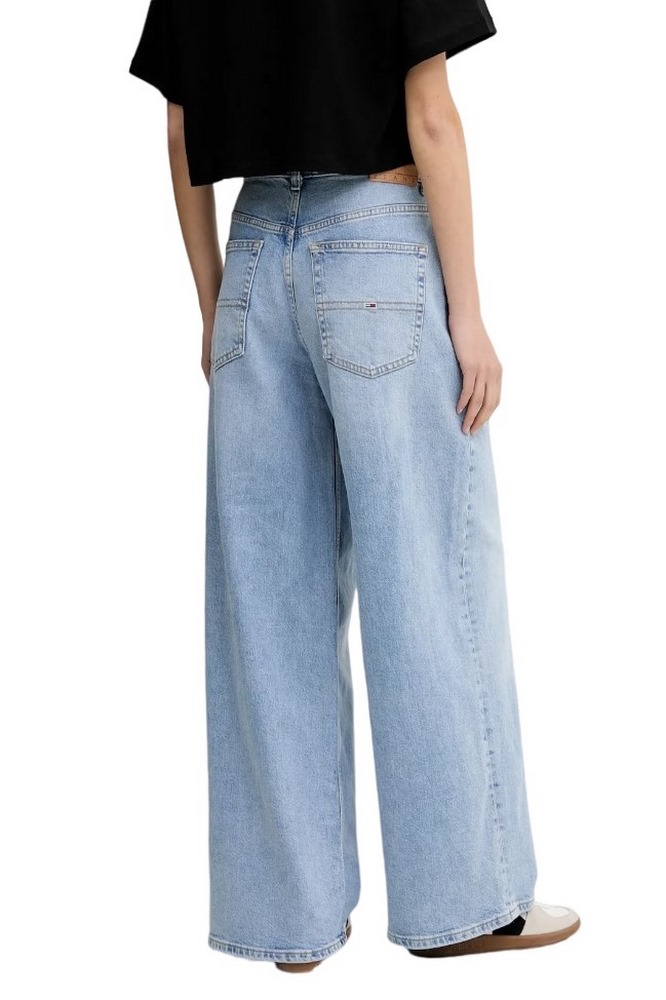 TOMMY JEANS CHARLIE MR LOOSE WD BI0112 ΠΑΝΤΕΛΟΝΙ ΓΥΝΑΙΚΕΙΟ DENIM LIGHT