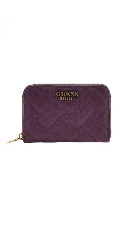 GUESS GRACELYNN SLG MEDIUM ZIP ARND ΠΟΡΤΟΦΟΛΙ ΓΥΝΑΙΚΕΙΟ PLUM