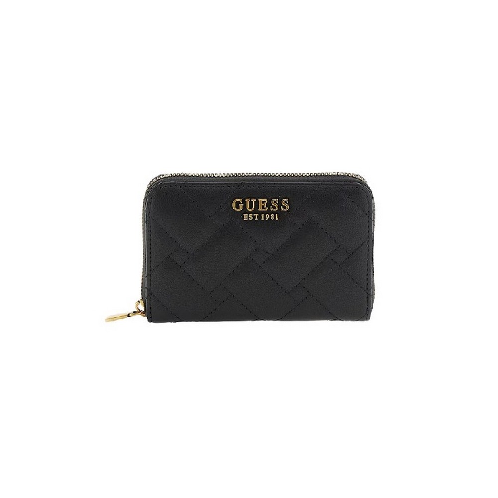 GUESS GRACELYNN SLG MEDIUM ZIP ARND ΠΟΡΤΟΦΟΛΙ ΓΥΝΑΙΚΕΙΟ BLACK
