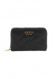 GUESS GRACELYNN SLG MEDIUM ZIP ARND ΠΟΡΤΟΦΟΛΙ ΓΥΝΑΙΚΕΙΟ BLACK