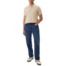 TOMMY JEANS REG ESS POLO EXT T-SHIRT ΜΠΛΟΥΖΑ ΑΝΔΡΙΚΗ SAND