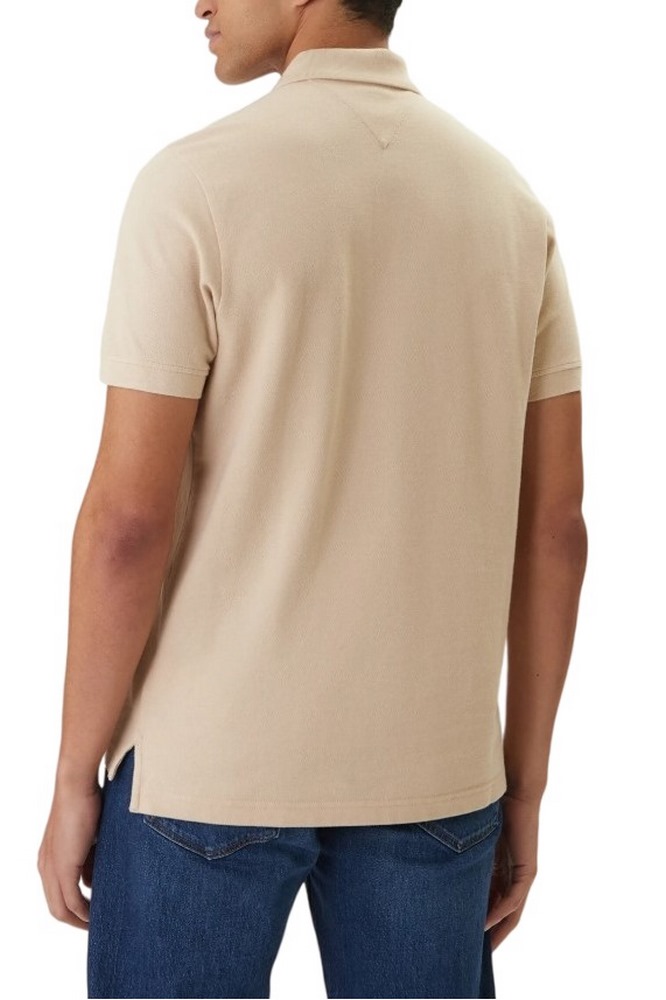 TOMMY JEANS REG ESS POLO EXT T-SHIRT ΜΠΛΟΥΖΑ ΑΝΔΡΙΚΗ SAND