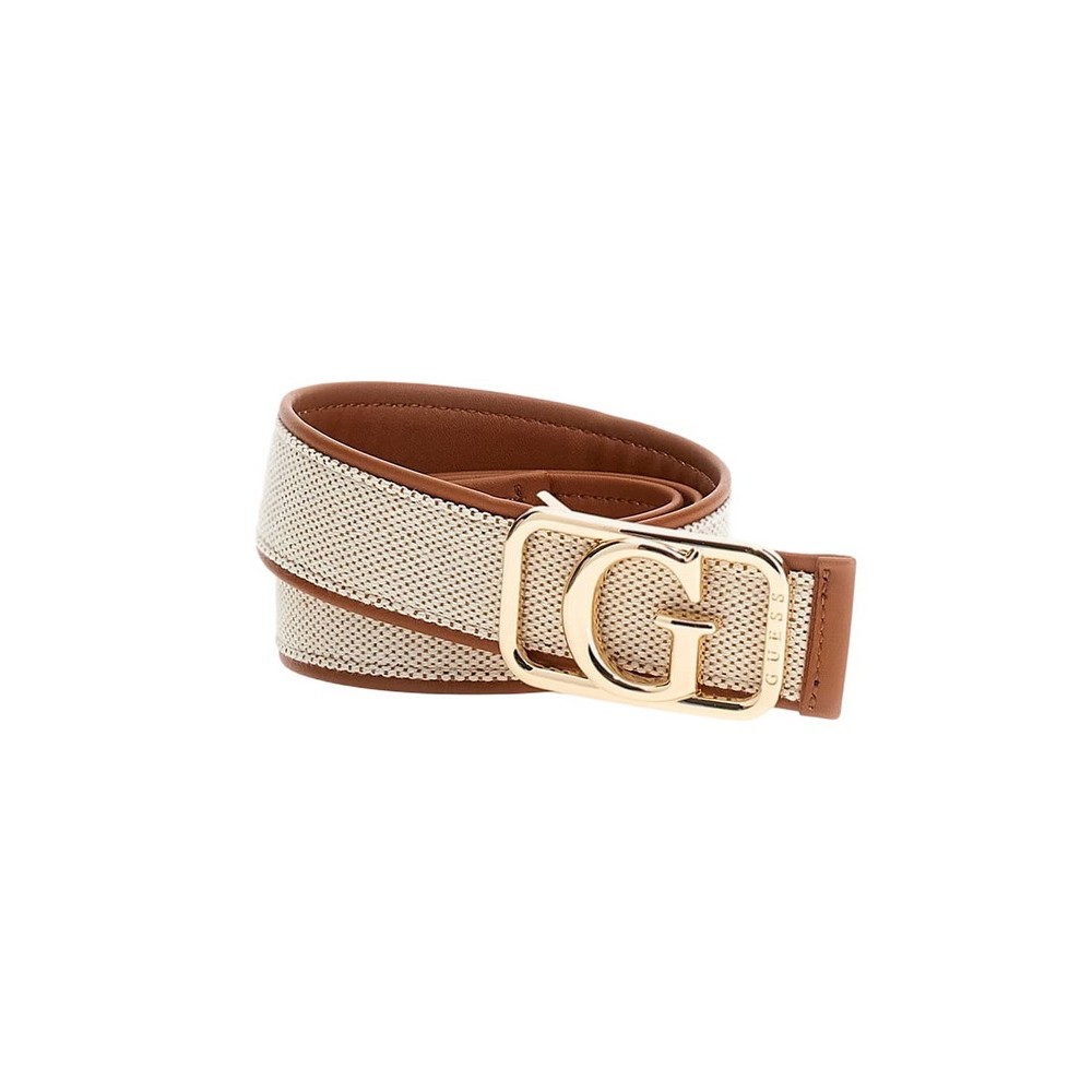 GUESS SEBINA REV & ADJ BELT H30 ΖΩΝΗ ΓΥΝΑΙΚΕΙΑ LATTE