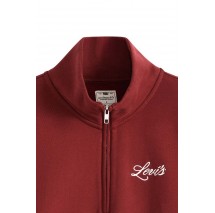 LEVIS GR VINTAGE 80S 1/4 ZIP SWEATSHIRT ΦΟΥΤΕΡ ΜΠΛΟΥΖΑ ΓΥΝΑΙΚΕΙΑ WINE