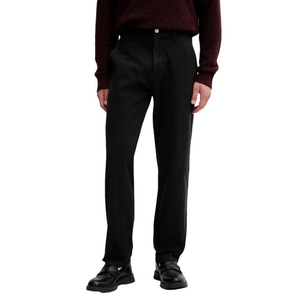 TOMMY JEANS SONNY COTTON DOBBY CHINO ΠΑΝΤΕΛΟΝΙ ΑΝΔΡΙΚΟ BLACK