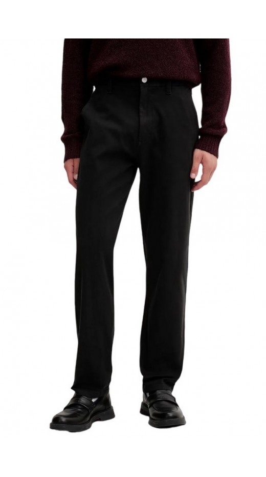 TOMMY JEANS SONNY COTTON DOBBY CHINO ΠΑΝΤΕΛΟΝΙ ΑΝΔΡΙΚΟ BLACK