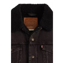 LEVIS® TYPE 3 SHERPA TRUCKER BLACKS JACKET ΜΠΟΥΦΑΝ ΑΝΔΡΙΚΟ BLACK