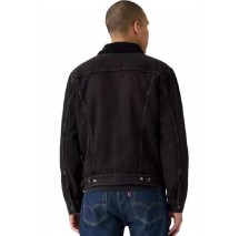 LEVIS® TYPE 3 SHERPA TRUCKER BLACKS JACKET ΜΠΟΥΦΑΝ ΑΝΔΡΙΚΟ BLACK