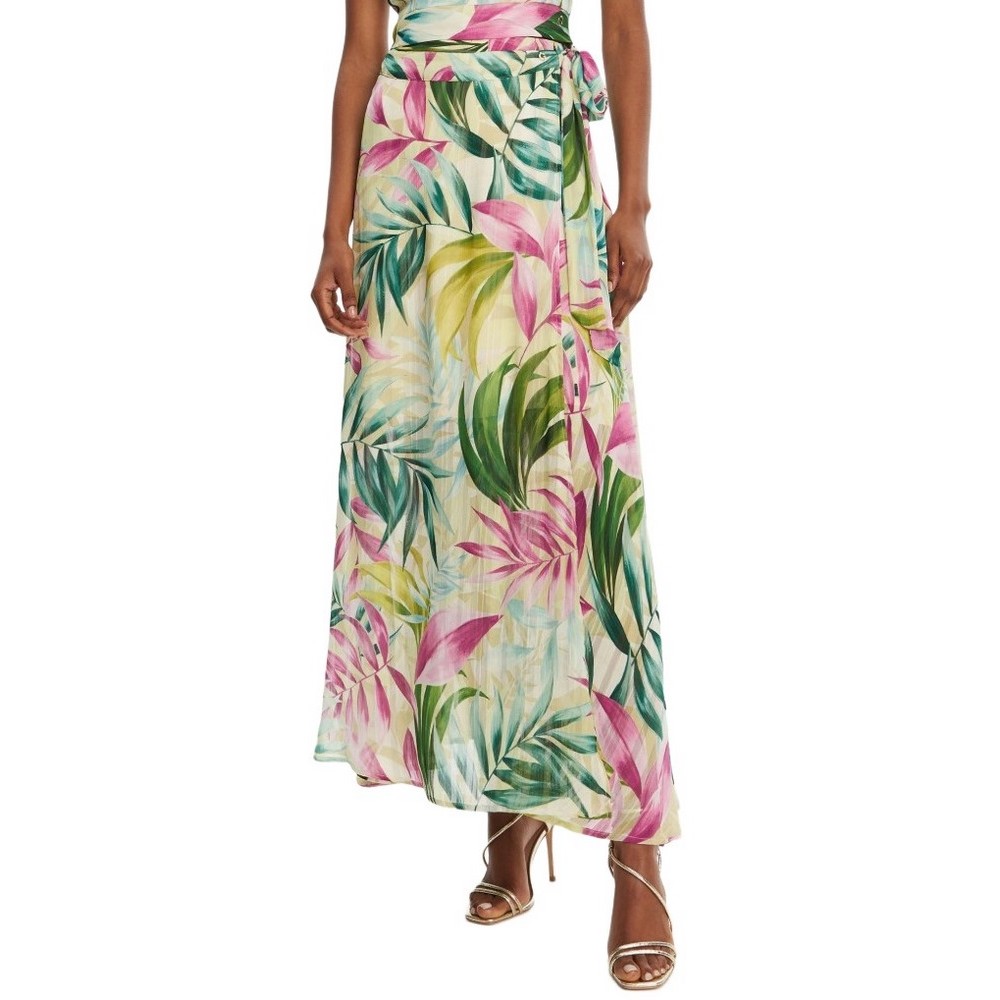 GUESS NEW ROMANA SKIRT ΦΟΥΣΤΑ ΓΥΝΑΙΚΕΙΑ MULTI