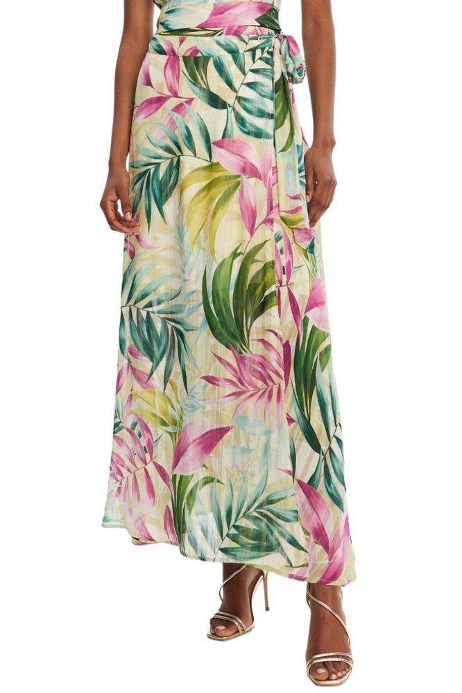 GUESS NEW ROMANA SKIRT ΦΟΥΣΤΑ ΓΥΝΑΙΚΕΙΑ MULTI