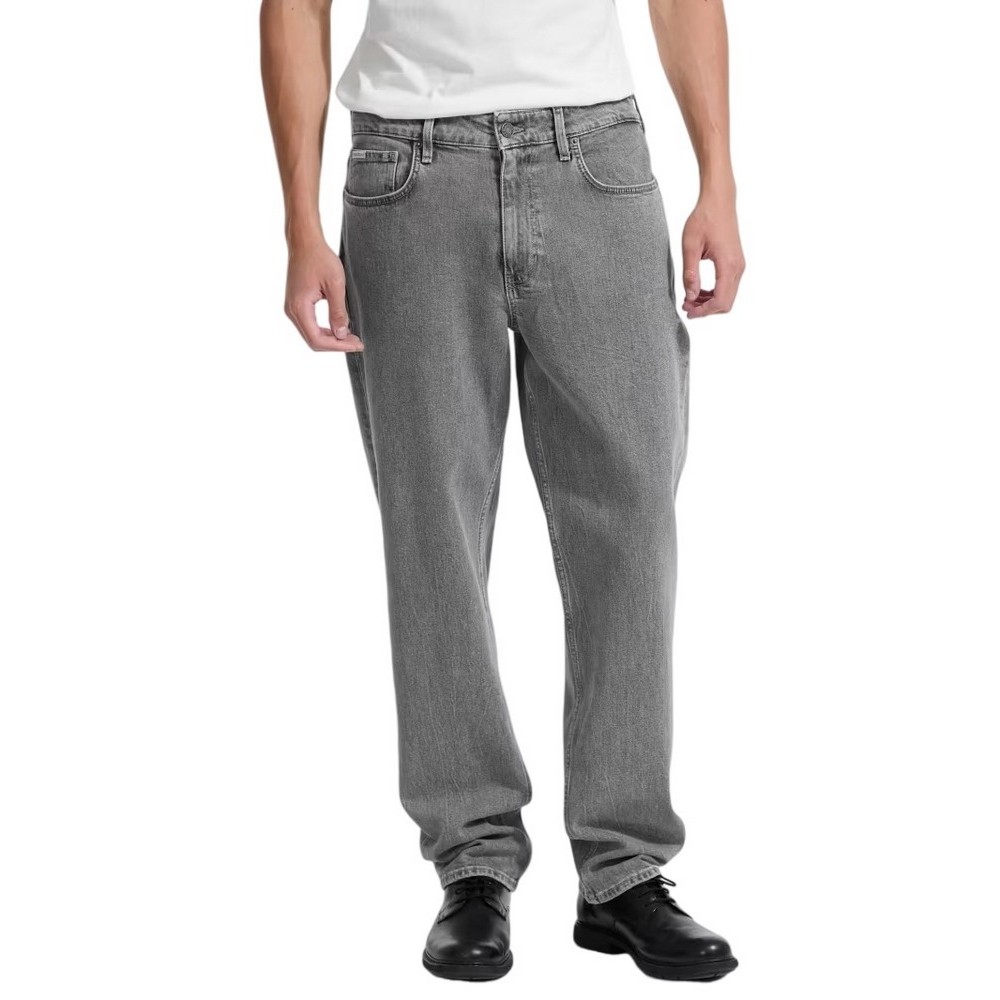 GUESS JEANS G15 RELAXED TAPER ΠΑΝΤΕΛΟΝΙ ΑΝΔΡΙΚΟ GREY