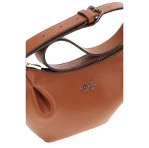 GUESS AMORETTE TOP ZIP SHOULDER BAG ΤΣΑΝΤΑ ΓΥΝΑΙΚΕΙΑ COGNAC