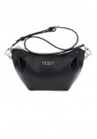 GUESS AMORETTE TOP ZIP SHOULDER BAG ΤΣΑΝΤΑ ΓΥΝΑΙΚΕΙΑ BLACK
