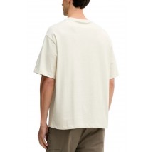 CALVIN KLEIN JEANS 16S TC CALVIN KLEIN BLOCK GRA T-SHIRT ΜΠΛΟΥΖΑ ΑΝΔΡΙΚΗ ECRU