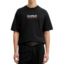 CALVIN KLEIN JEANS 16S TC CALVIN KLEIN BLOCK GRA T-SHIRT ΜΠΛΟΥΖΑ ΑΝΔΡΙΚΗ BLACK