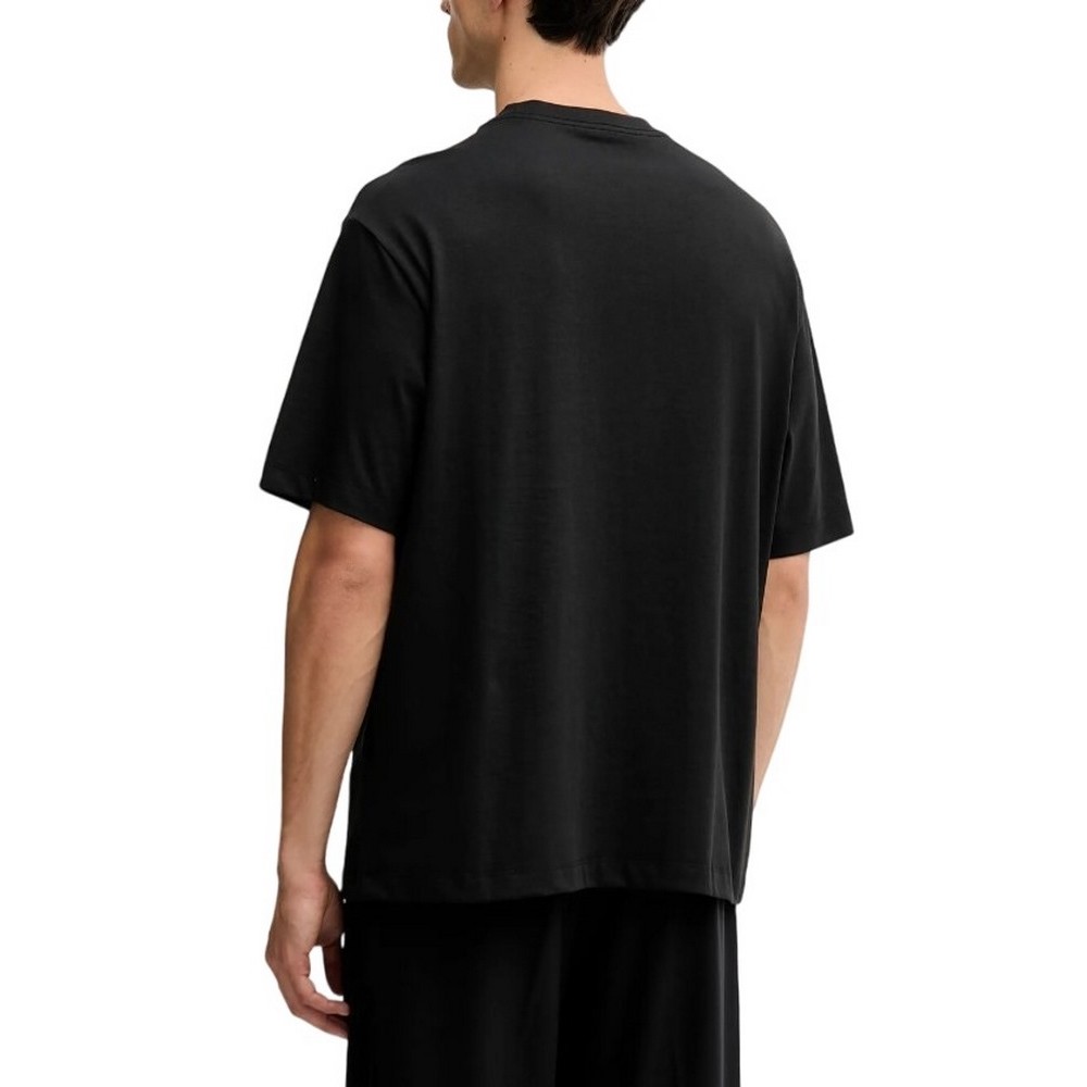 CALVIN KLEIN JEANS 16S TC CALVIN KLEIN BLOCK GRA T-SHIRT ΜΠΛΟΥΖΑ ΑΝΔΡΙΚΗ BLACK
