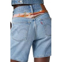LEVIS 501® MID THIGH SHORT 858330078 ΣΟΡΤΣ ΓΥΝΑΙΚΕΙΟ INDIGO