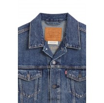 LEVIS THE TRUCKER JACKET 723340574 ΜΠΟΥΦΑΝ JEAN ΑΝΔΡΙΚΟ BLUΕ DENIM