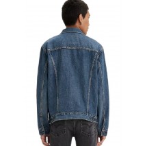 LEVIS THE TRUCKER JACKET 723340574 ΜΠΟΥΦΑΝ JEAN ΑΝΔΡΙΚΟ BLUΕ DENIM
