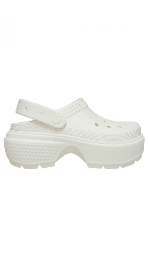 CROCS STOMP CLOG 209347 ΠΕΔΙΛΟ ΓΥΝΑΙΚΕΙΟ OFF WHITE