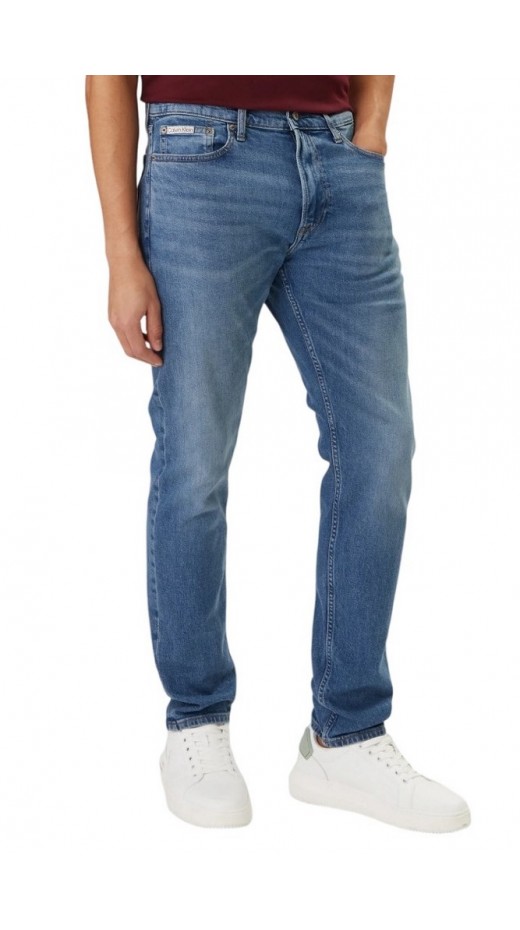 CALVIN KLEIN JEANS CLASSIC TAPER BLUE JEAN ΤΖΙΝ ΠΑΝΤΕΛΟΝΙ ΑΝΔΡΙΚΟ BLUΕ DENIM
