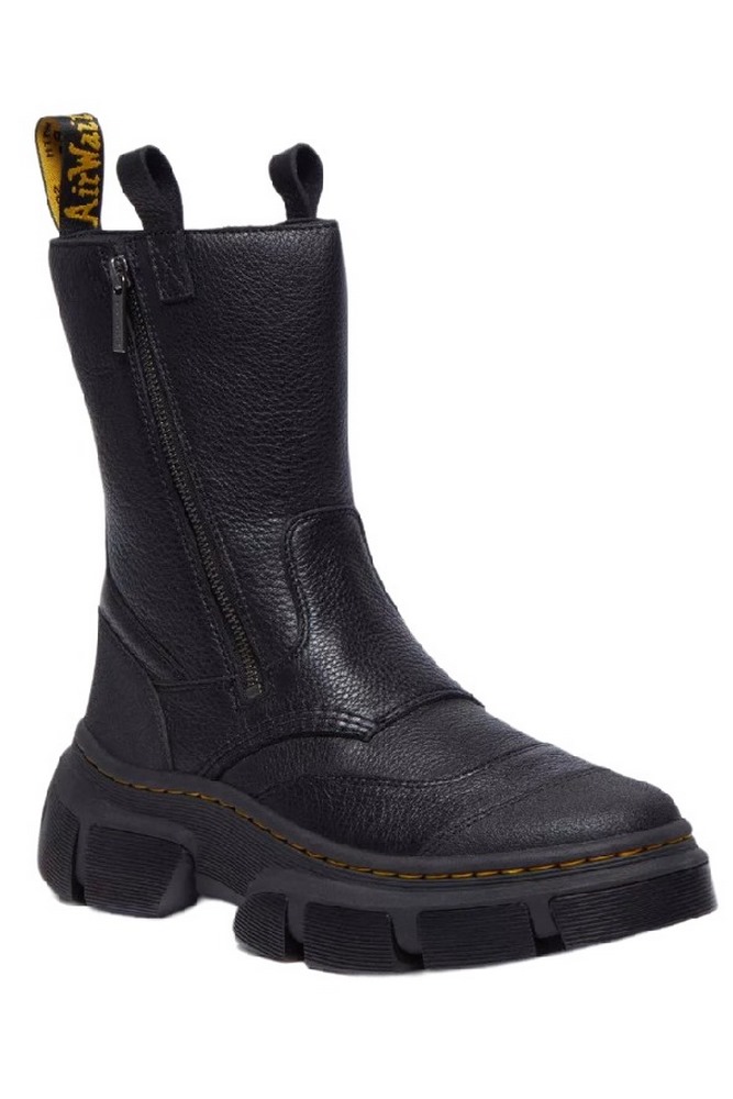 DR.MARTENS DMXL RIGGER LUNAR RUBBER GRAIN LEATHER 41192001 ΜΠΟΤΑΚΙ ΜΕΣΑΙΟ ΓΥΝΑΙΚΕΙΟ BLACK