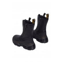 DR.MARTENS DMXL RIGGER LUNAR RUBBER GRAIN LEATHER 41192001 ΜΠΟΤΑΚΙ ΜΕΣΑΙΟ ΓΥΝΑΙΚΕΙΟ BLACK