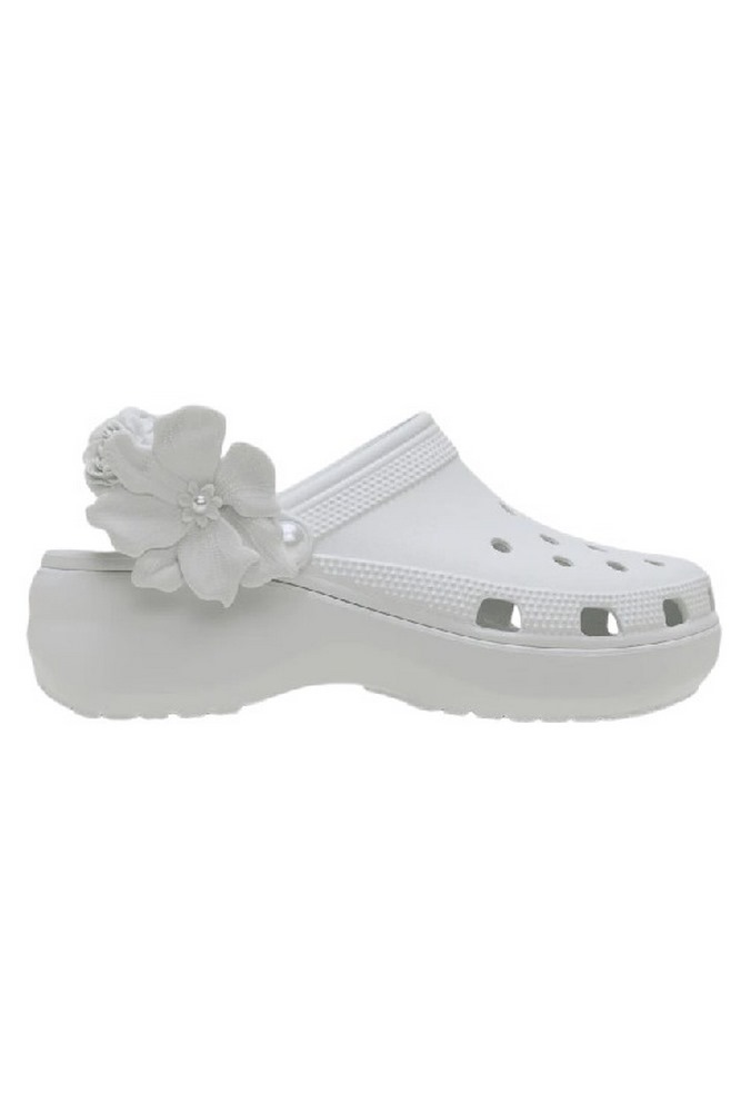 CROCS CLASSIC PLATFORM BOUQUET CLOG ΠΕΔΙΛΟ ΓΥΝΑΙΚΕΙΟ ICE
