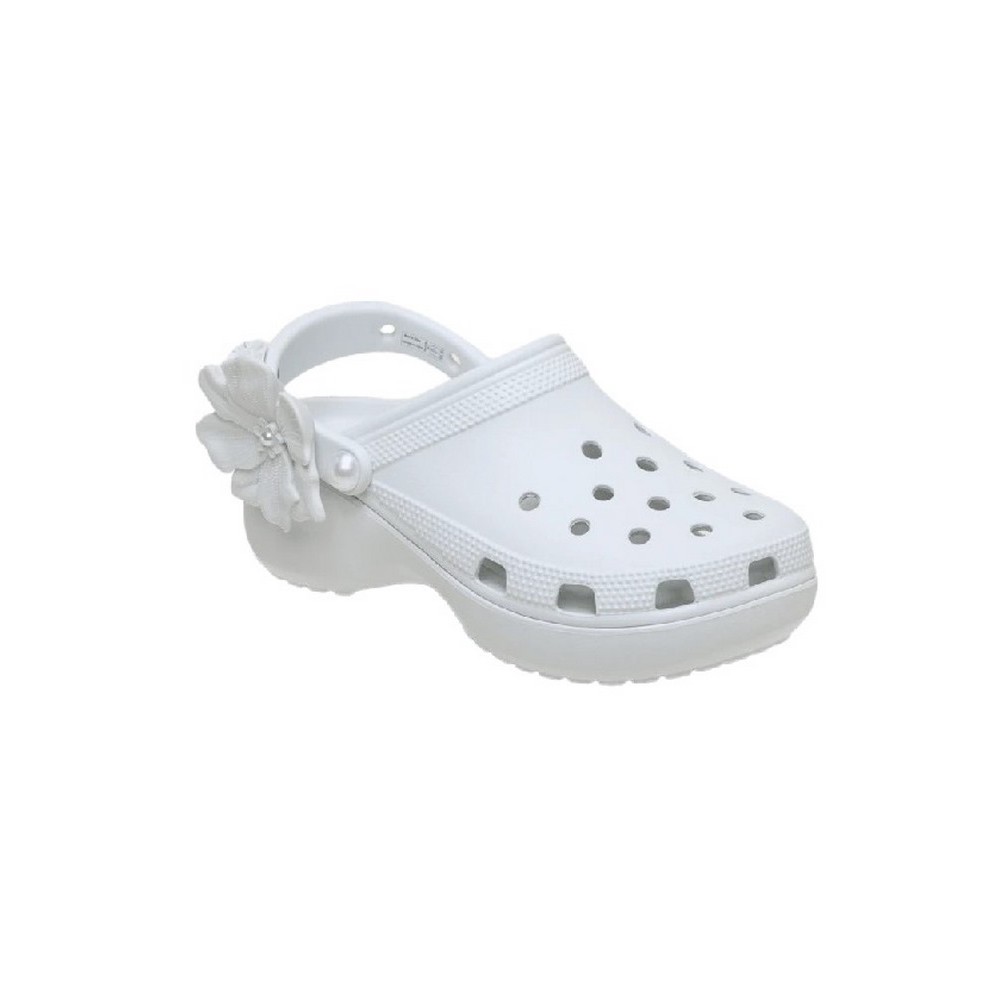CROCS CLASSIC PLATFORM BOUQUET CLOG ΠΕΔΙΛΟ ΓΥΝΑΙΚΕΙΟ ICE