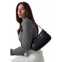 GUESS LORELEI TOP ZIP SHOULDER BAG ΤΣΑΝΤΑ ΓΥΝΑΙΚΕΙΑ BLACK